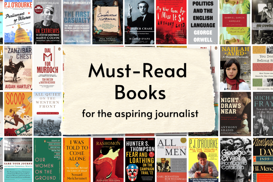 What books should an aspiring journalist read? Here’s our list.