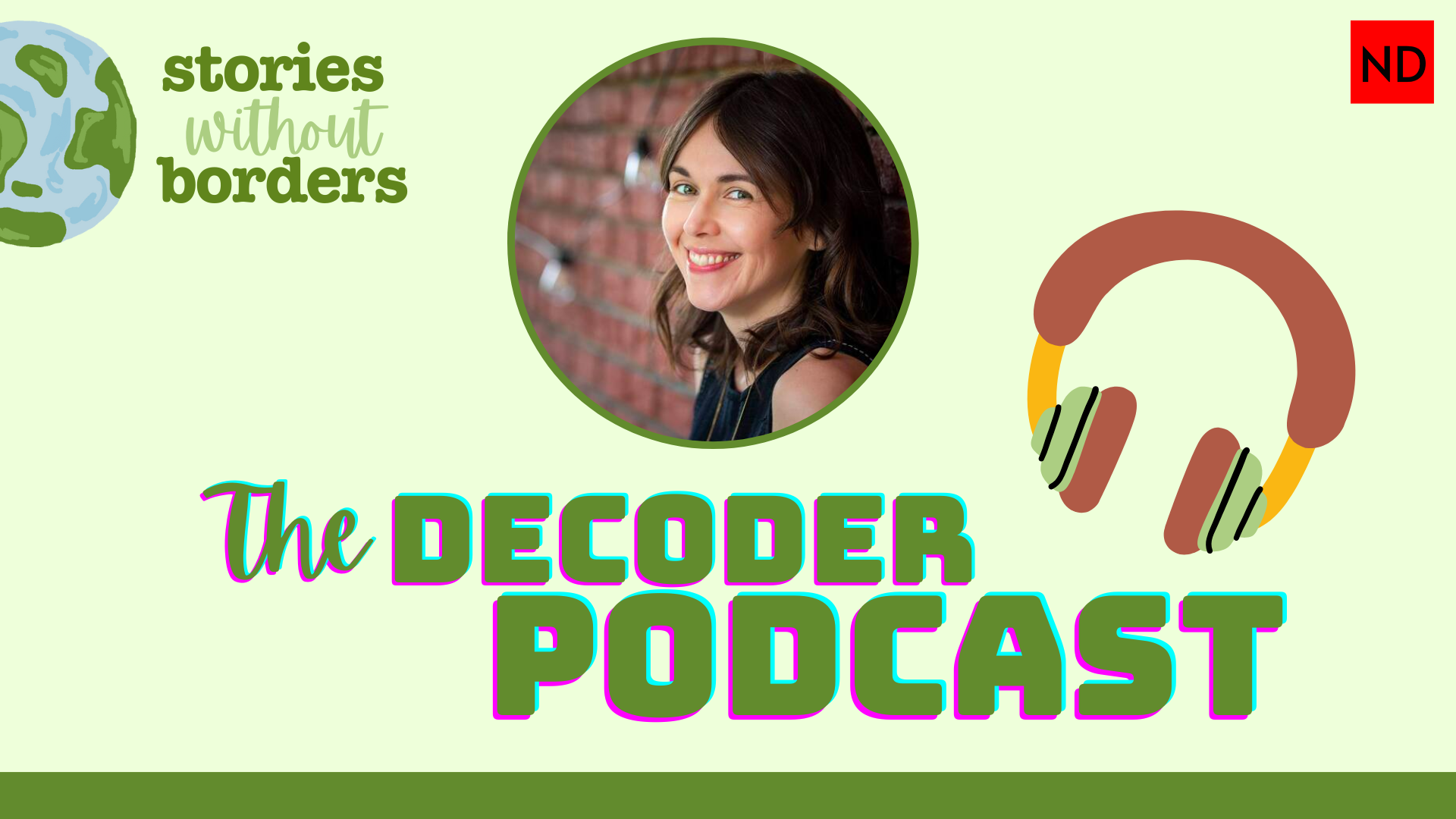 Decoder Podcast: Maria Krasinski (Stories w/o Borders)