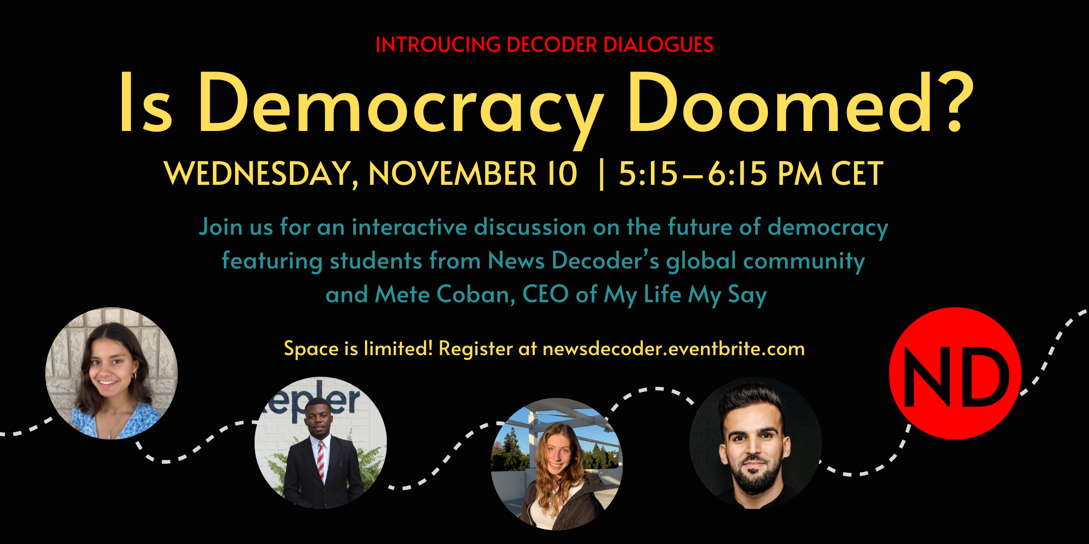 Democracy Webinar Banner 2160 x 1080 px