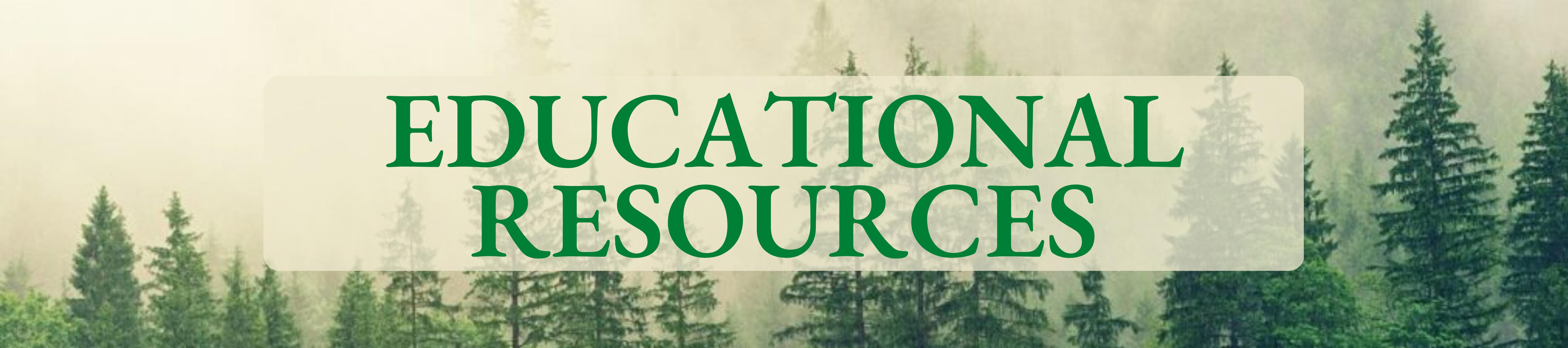 Ecologues Educational Resources banners 1