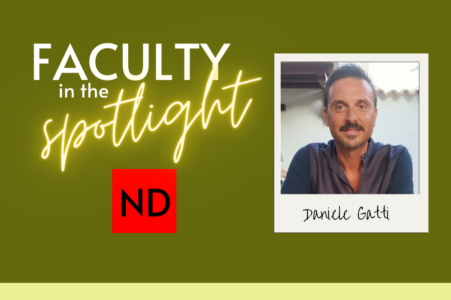 Faculty in the Spotlight: Daniele Gatti